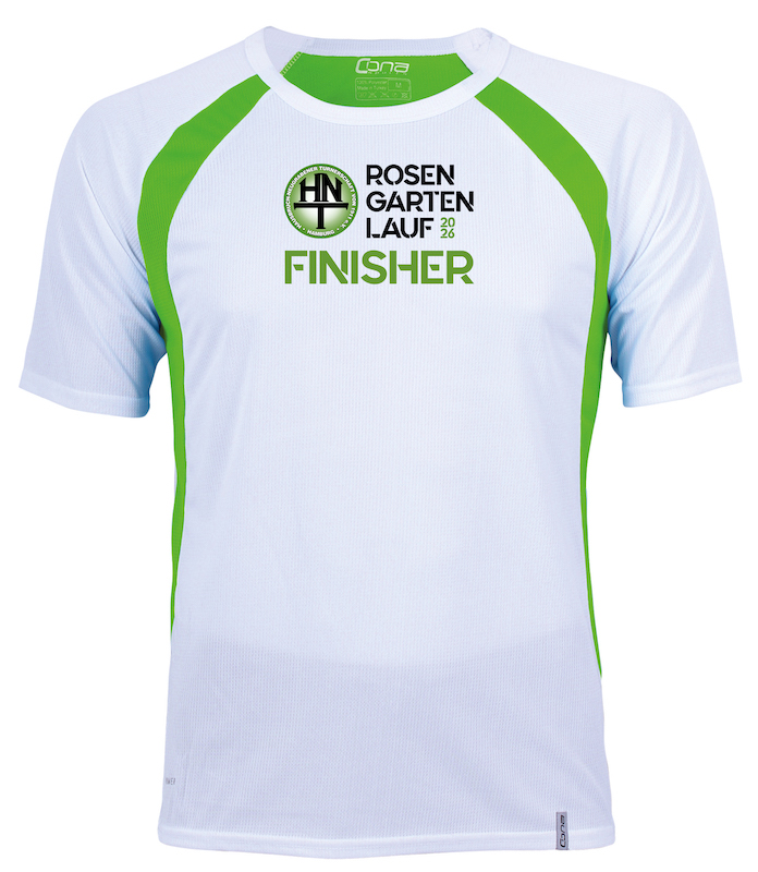Rosengarten-Laufshirt Akzentfarben Herren